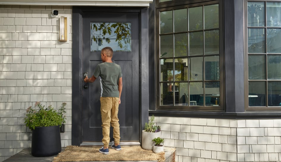 Vivint Smart Lock on home in Prescott